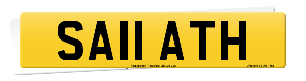 Registration number SA11 ATH